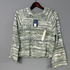 NWT Universal Threads Green Patterned Women's Sweater Size XL